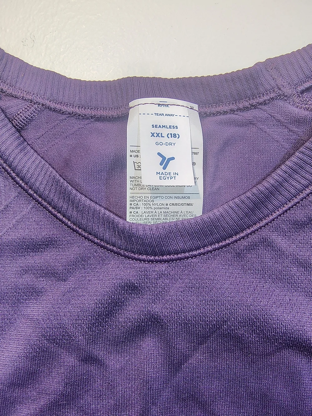 Old Navy Purple Long Sleeve Kids Tee